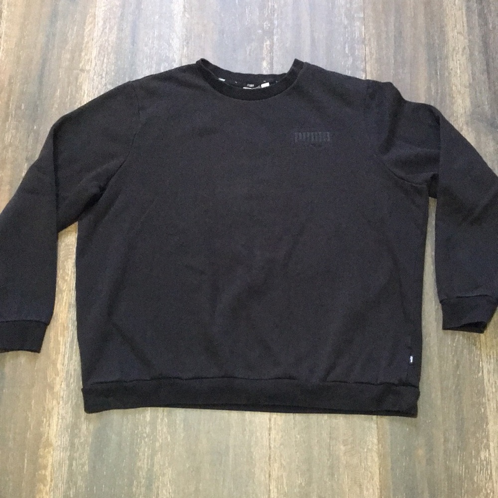 Mens / unisex puma fleece sweatshirt